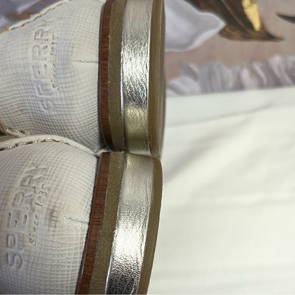 Sperry Women’s Off-White Penny Loafers - Picture 7 of 12